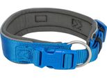 Collare Premium, Extra Largo 27–35 Cm/25 Mm Blu Royal/Grafite