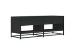 Mobile Tv Nero 120,5X40X46 Cm In Legno E Metallo