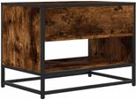 Mobile Tv In Rovere Fumé 61X40X46 Cm Materiale A Base Di Legno E Metallo