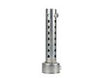 Scarico Moto Universale Db Killer Silenziatore Silenziatore Inserto Deflettore Argento 42Mm