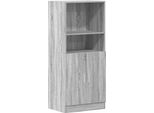 Vidaxl Armadio Da Cucina Grigio Sonoma 57X41,5X131,5 Cm Materiale A Base Di Legno