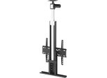 Supporto Regolabile Elettricamente In Altezza Per Tv, 32''-55'', Montaggio A Soffitto E A Pavimento Vesa 400X400, Max 50Kg, MC-976