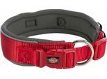 Collare Premium, Extra Largo 40-48 Cm/40 Mm Rosso/Grafite