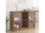 Vidaxl Credenza Artisan In Rovere 102X37X75,5 Cm Materiale A Base Di Legno