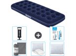 Materasso Gonfiabile Bestway - 1 Persona - 76 X 185 X 22 Cm - Blu - Accessori Inclusi