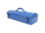 Cassetta Degli Attrezzi Blu, Cassetta Degli Attrezzi In Metallo, Cassetta Degli Attrezzi Dell'organizzatore Di Stoccaggio, Cassetta Degli Attrezzi, Cassetta Degli Attrezzi Blu, Organizzatore Portatile Degli Attrezzi