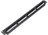 Pannello Di Patch Cat6 A 24 Porte Pannello Di Patch Di Rete RJ45 Resistente Per Switch Gigabit Ethernet