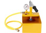 Pompa Di Prova Idrostatica Succebuy, Max. 25 Bar/362 Psi, Set Di Tester Idraulici Manuali Per La Pressione Dell'acqua Con Valvola Singola E Manometro, Serbatoio Dell'acqua Da 1,4 Galloni, Tubo Flessibile Da 3 Piedi