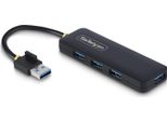 Startech.Com Hub USB-A A 4 Porte, 5Gbps, Alimentato Da Bus Usb, Mini Hub Usb, Splitter Usb Multi-Porta, Hub Usb 3.0 Da Tavolo Con 4 Porte USB-A, Hub Usb Da Viaggio Senza Alimentatore