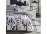 Set Di Biancheria Da Letto - Oggi - Sunshine 17.31 - 220 X 240 Cm - Letto Matrimoniale - Stampato - 57 Fili/Pollice - Cotone