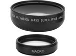 Obiettivo Grandangolare, Obiettivo Macro, Obiettivo Grandangolare Macro Da 46 Mm, Obiettivo Della Fotocamera