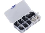200Pcs Terminale Cavo Plug Sm 2,54 Mm Maschio Femmina Alloggiamento Pin Header Terminali A Crimpare Assortimento Kit Connettore