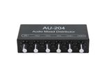 Mixer Segnale Sonoro Stereo, Mixer Amplificatore Per Cuffie, Mixer Amplificatore Sonoro Stereo, Mixer Amplificatore Per Cuffie Stereo, 2 In 4 Out Mixer Sonoro, Mixer Sonoro