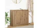 Maison Exclusive - Credenza In Rovere Artigianale 85X34X76 Cm Materiale Ligneo