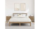 Vidaxl Comodino 2 Pezzi Rovere Artigianale 40 X 35 X 50 Cm Materiale A Base Di Legno