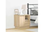 Vidaxl Comodino 2 Pezzi Rovere Sonoma 50 X 34,5 X 50 Cm Materiale A Base Di Legno