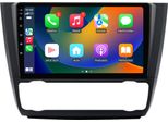 Display 2K Android Radio 256 Gb Per Bmw Serie 1 E81 E82 E87 E88 2004-2013 Carplay Android Auto Navi 4G Lte Bluetooth Dab+ Telecamera Posteriore Comandi Al Volante