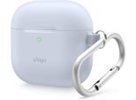 Elago Custodia In Silicone Da Appendere Per Airpods 4 Azzurro
