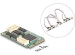 Delock Mini Pcie I/O Full Size 4 X Seriell RS-232 (95278)