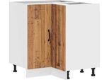 Vidaxl Base Ad Angolo Per Cucina Lucca In Legno Di Recupero
