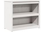 Vidaxl Armadio Da Cucina Con Ripiano Bianco 106 X 55 X 92 Cm In Legno Di Pino Massiccio