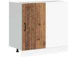 Vidaxl Base Da Cucina Lucca Look Legno Vecchio Materiale A Base Di Legno