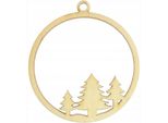 Set Di Decorazioni Per L'albero Di Natale 36 Decorazioni In Legno Per L'albero Di Natale 11065