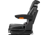 Succebuy Sedile Per Carrello Elevatore, Sedile Per Trattore Pieghevole E Molleggiato Con Schienale E Poggiatesta Regolabili