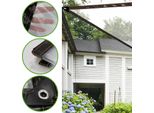 Aopunly Telone Trasparente Impermeabile In Pvc Con Occhielli, Telone Resistente Alle Intemperie Tettoie Resistenti Pieghevole, 3 × 5M Telone Di Protezione Dalla Pioggia Per Mobili Da Giardino Piante Serra