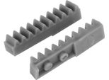 Una Coppia Di Accessori In Plastica Per Macchine Da Maglieria Con Ripiano Laterale L/R, Adatti Per La Canna D'argento.