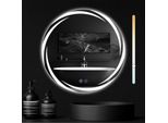 Zmh Specchio Con Illuminazione Specchio Rotondo A Led Da Parete 60Cm IP44 Specchio Rotondo Con Touch Specchio Con Luce Interruttore Dimmerabile E Funzione Defogger Per