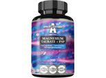 Magnesio Taurato + P-5-P 140 Mg Per Dose - 200 Capsule Vegane