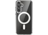 Swissten, Custodia Magstick Clear Jelly Per Galaxy S24 Fe Compatibile Con Magsafe Qi2, Trasparente