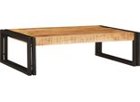 Vidaxl Mensola Da Bagno Marrone 80 X 50 X 23 Cm Legno Massiccio Di Mango Grezzo