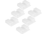 6Pcs Supporto Per Telefono A Parete Supporto Universale Adesivo Per La Ricarica Del Telefono Cellulare Per La Casa, La Camera Da Letto E Il Bagno Bianco