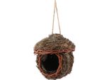 Nido Per Uccelli Intrecciato A Mano, Nido Da Appendere Per Pappagalli E Criceti, Decorazione Per Casa E Giardino