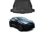 Omac Rivestimento Del Bagagliaio In Gomma Per Toyota C-HR 2016-2025 Rivestimento Del Bagagliaio In Tpe Nero