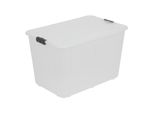 Branq Velur 60L Scatola Di Stoccaggio Con Coperchio Trasparente