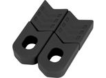 1 Paio Di Protezioni In Silicone Per Pedivelle, Manicotto Per Pedivelle Di Bicicletta, Accessori Per Bicicletta Neri