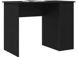 Scrivania, Rovere Nero, 100X55X75 Cm, Materiale In Legno Lumarko! Lumarko!