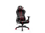 Diablo X-One 2.0 Gaming Chair Sedia Da Ufficio Sedia Da Scrivania Braccioli Regolabili Design Ergonomico Cuscino Collo/Glutei Nero-Rosa Piccolo