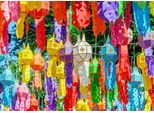 Puzzle Alipson Lanterne Colorate 500 Pezzi Puzzle Giocattolo