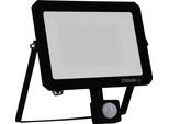 Proiettore Osram Led, 50W, 4500Lm, 6500K, 105°, IP65, Bianco Freddo, Sensore