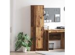 Vetrinetta Elegante In Legno Vecchio 35 X 39 X 168 Cm Materiale A Base Di Legno - Cassettiere Hommie9711262 1Pacco