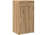Syfax™ Credenza Con Cassetto Rovere Artigianale 50 X 42,5 X 93 Cm