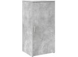 Syfax™ Mobile Portaoggetti Grigio Cemento 50X45X103,5 Cm In Truciolato