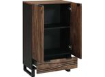 Vidaxl Credenza Marrone 60 X 33 X 100 Cm In Legno Massiccio Di Mango
