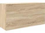 Syfax™ Mobile Da Bagno A Parete Rovere Sonoma 80X25X40 Cm Truciolato