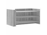 Syfax™ Tavolino Salotto Grigio Sonoma 100X50X50 Cm Legno Multistrato