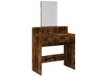 Syfax™ Toeletta Con Specchio Rovere Fumo 80X41X144,5 Cm